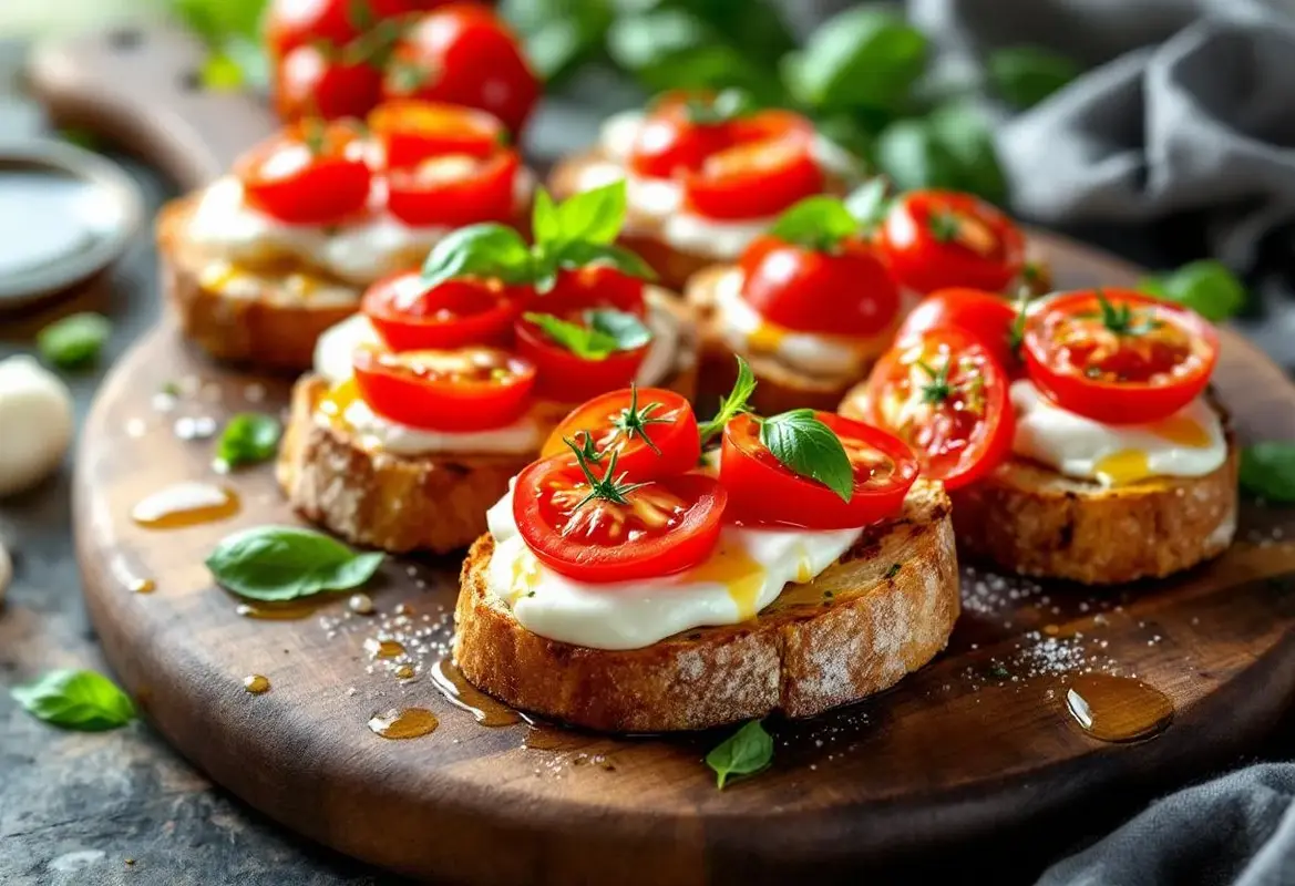 Bruschetta tomate-mozza : la recette express qui sent bon les vacances en Italie ! (prête en à peine 10 minutes).jpg