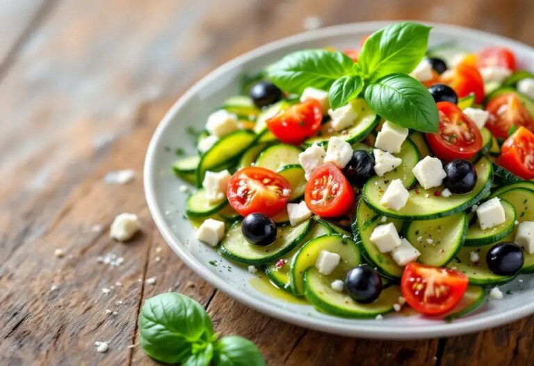 C'est mon incontournable de l’été Fraîche, simple, savoureuse : cette salade courgettes-feta a tout bon !.jpg