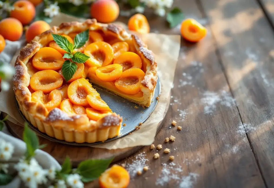 Je transforme toujours mes abricots bien mûrs en tarte rustique : simple, fruitée, irrésistible.jpg