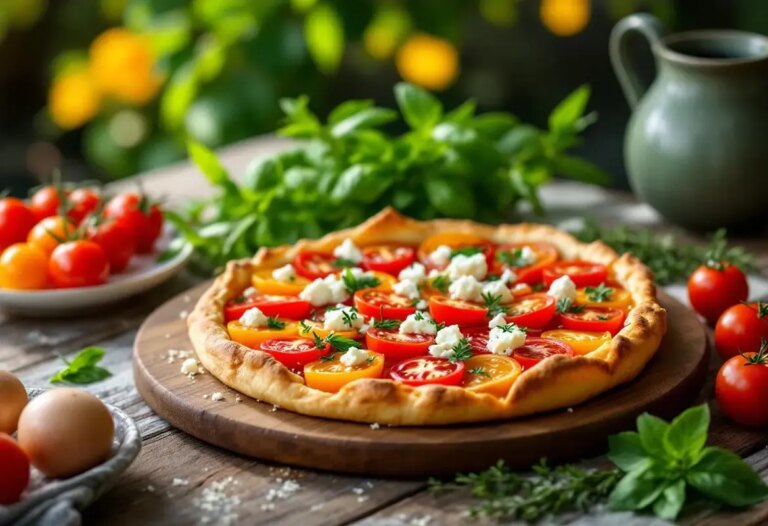 « J'en mange tout l’été sans jamais m’en lasser » Voici ma tarte tomate-chèvre que je sors dès qu’il fait chaud (et tout le monde l’adore).jpg