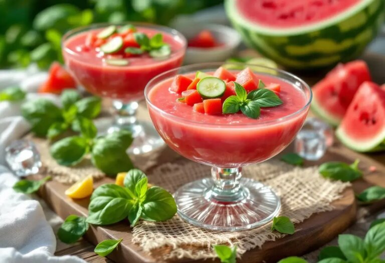 Surprenant : voici le gazpacho glacé pastèque & basilic : l’apéro le plus frais de l’été !.jpg