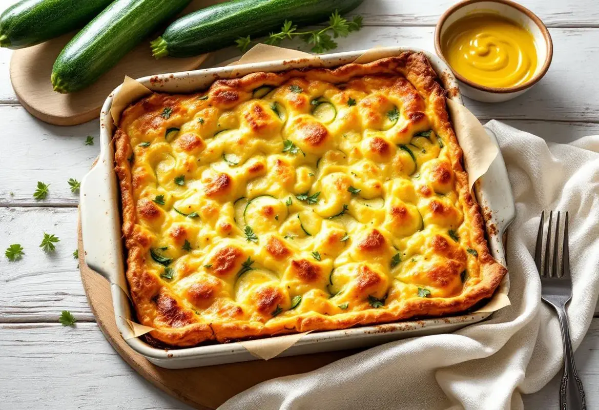 Ce clafoutis courgette-moutarde se fait sans pâte et bluffe tout le monde.jpg